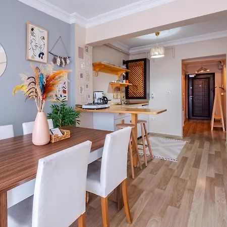Colorful Modern Flat With View 5-min Walk To Istiklal Avenue In Beyoglu *